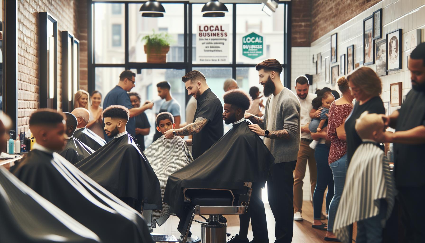 How Shall Prosper Barber Company Supports Local Initiatives