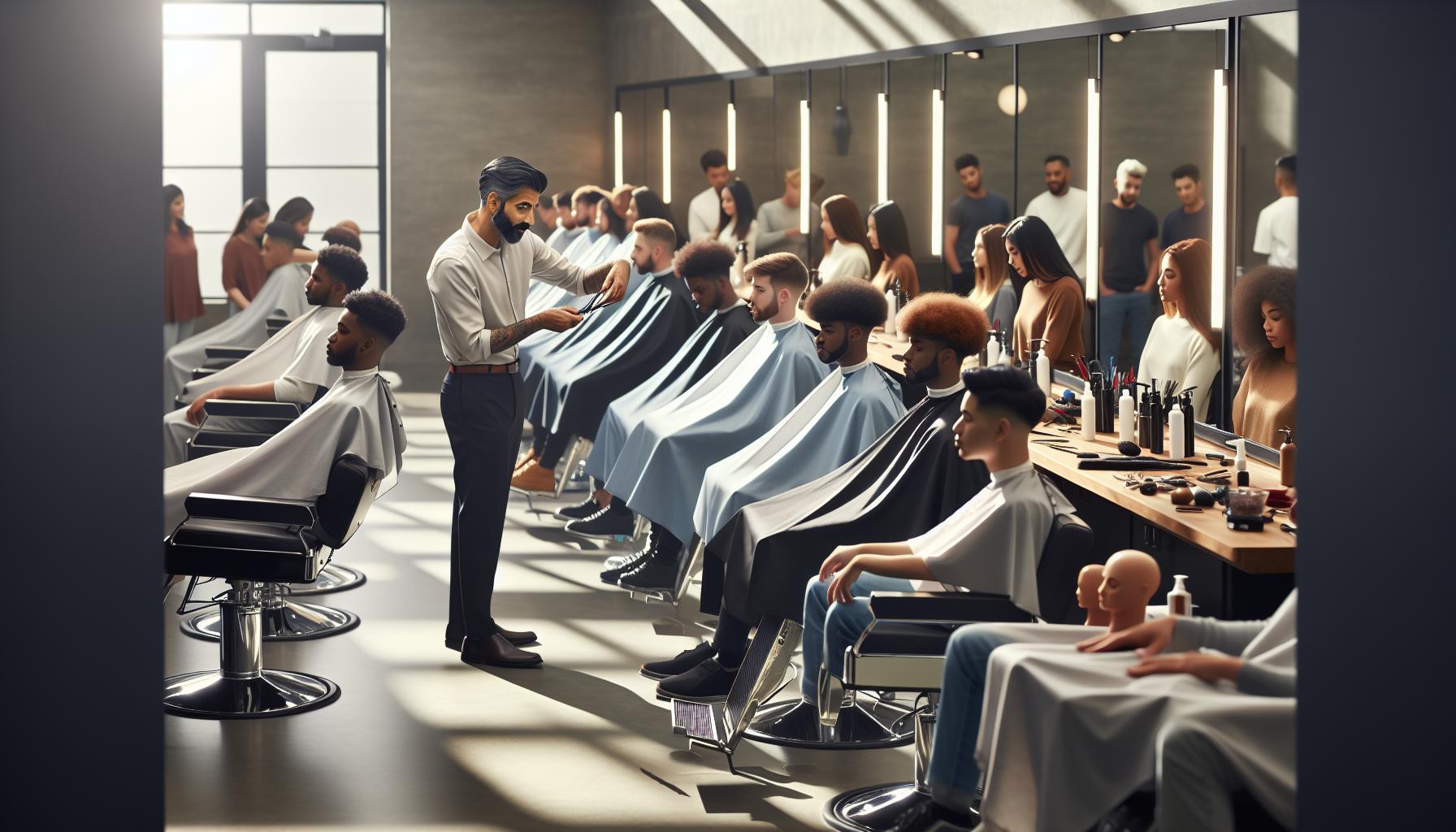 Overview of Barber School Curriculum in California