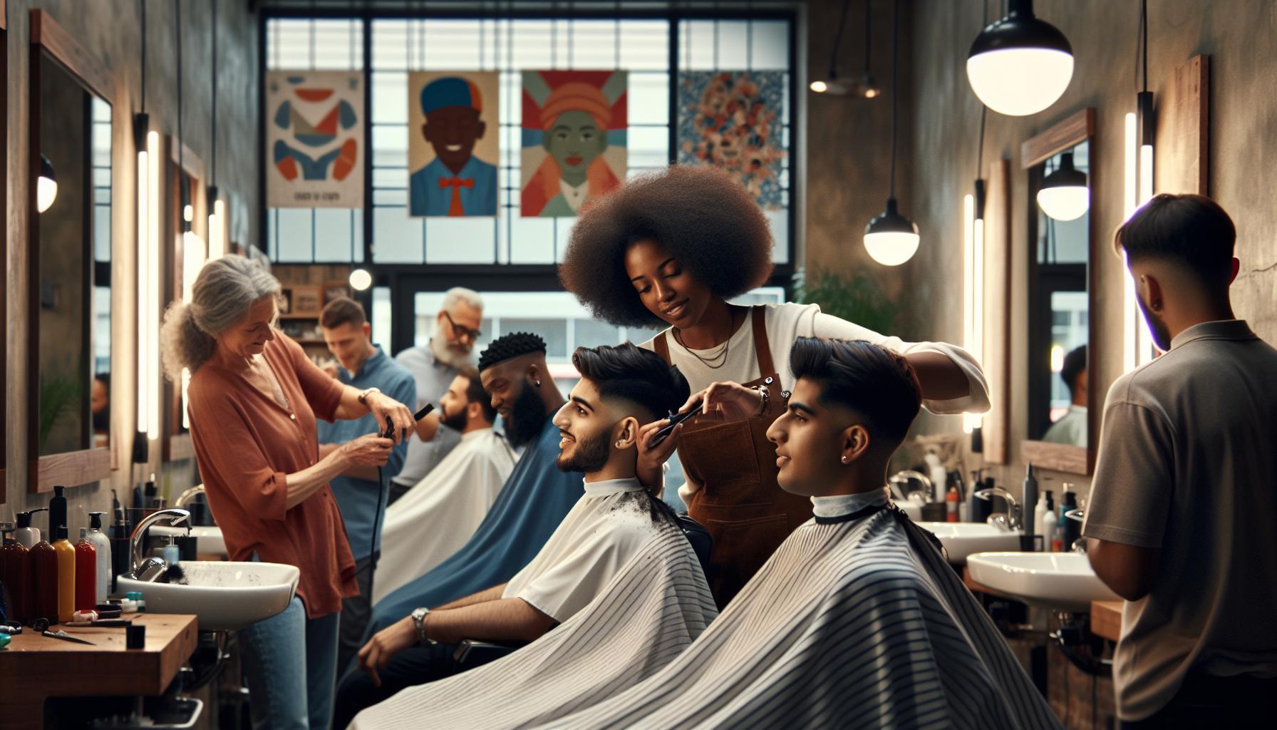 A Town Barber's Role: Building Community One Cut at a Time 3 How Barbershops Foster Inclusivity and Diversity