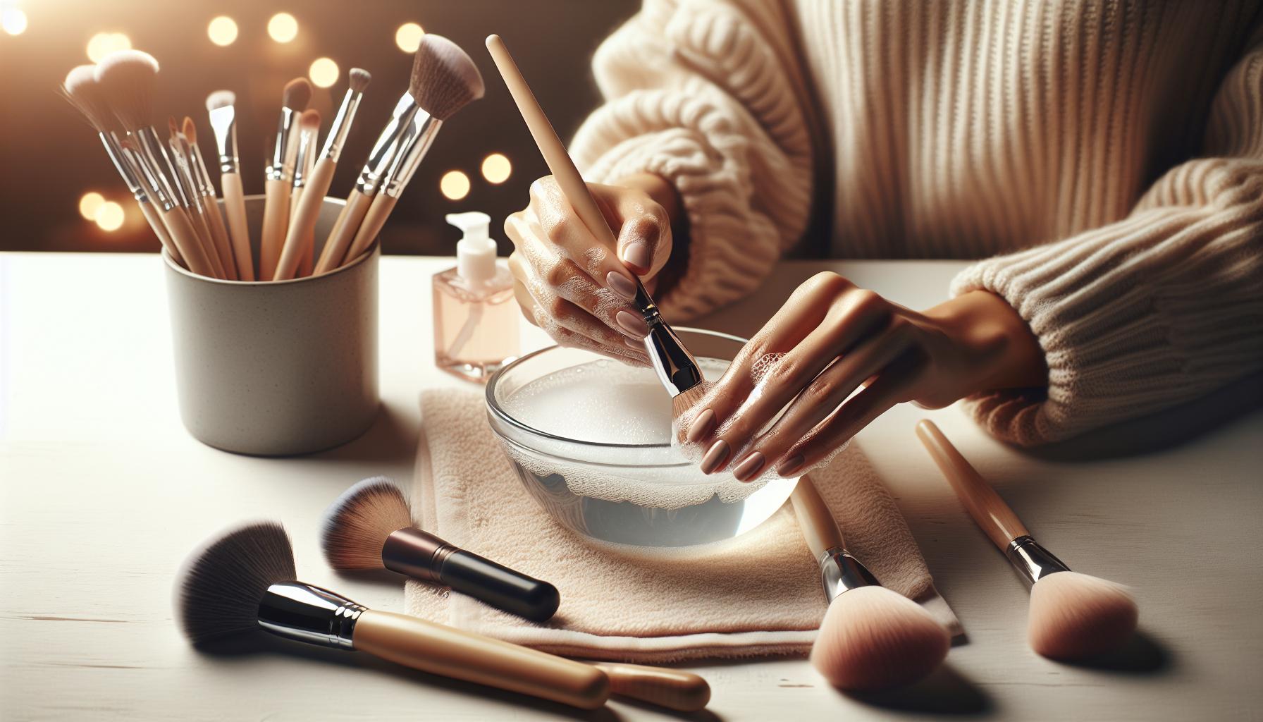 Step-by-Step Guide to Deep-Cleaning Your Makeup Brushes