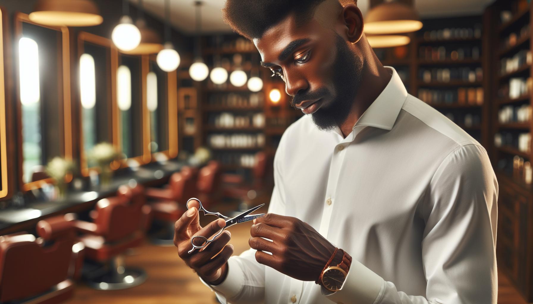 The Importance of Proper Barber Scissor Fit