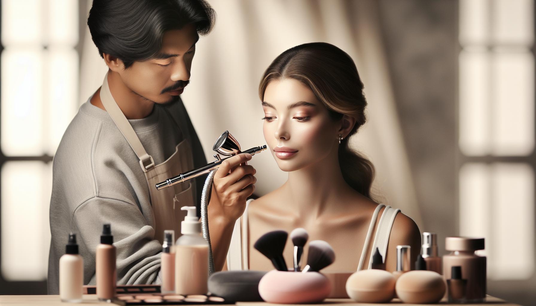 Airbrush Makeup Reviews: Professional Results at Home 2 Step-by-Step Guide to Applying Airbrush Makeup