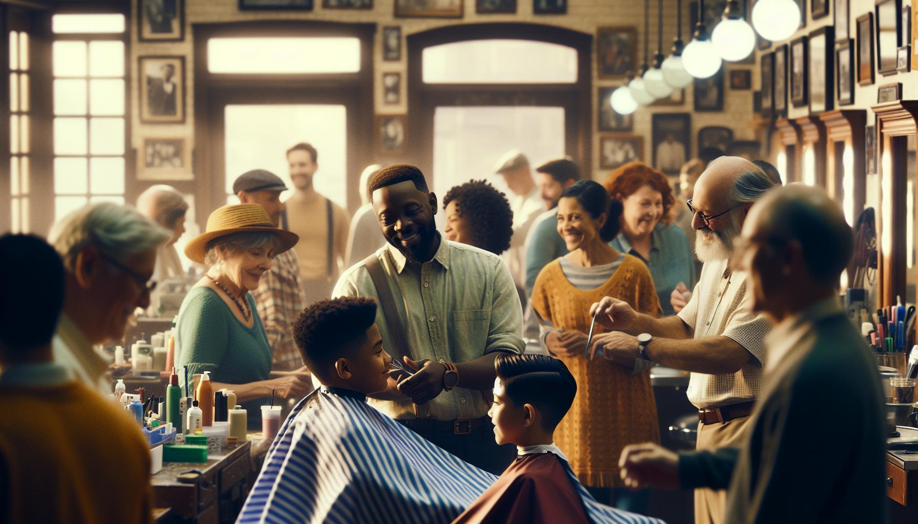 A Town Barber's Role: Building Community One Cut at a Time 1 Understanding the Barber's Impact on Community