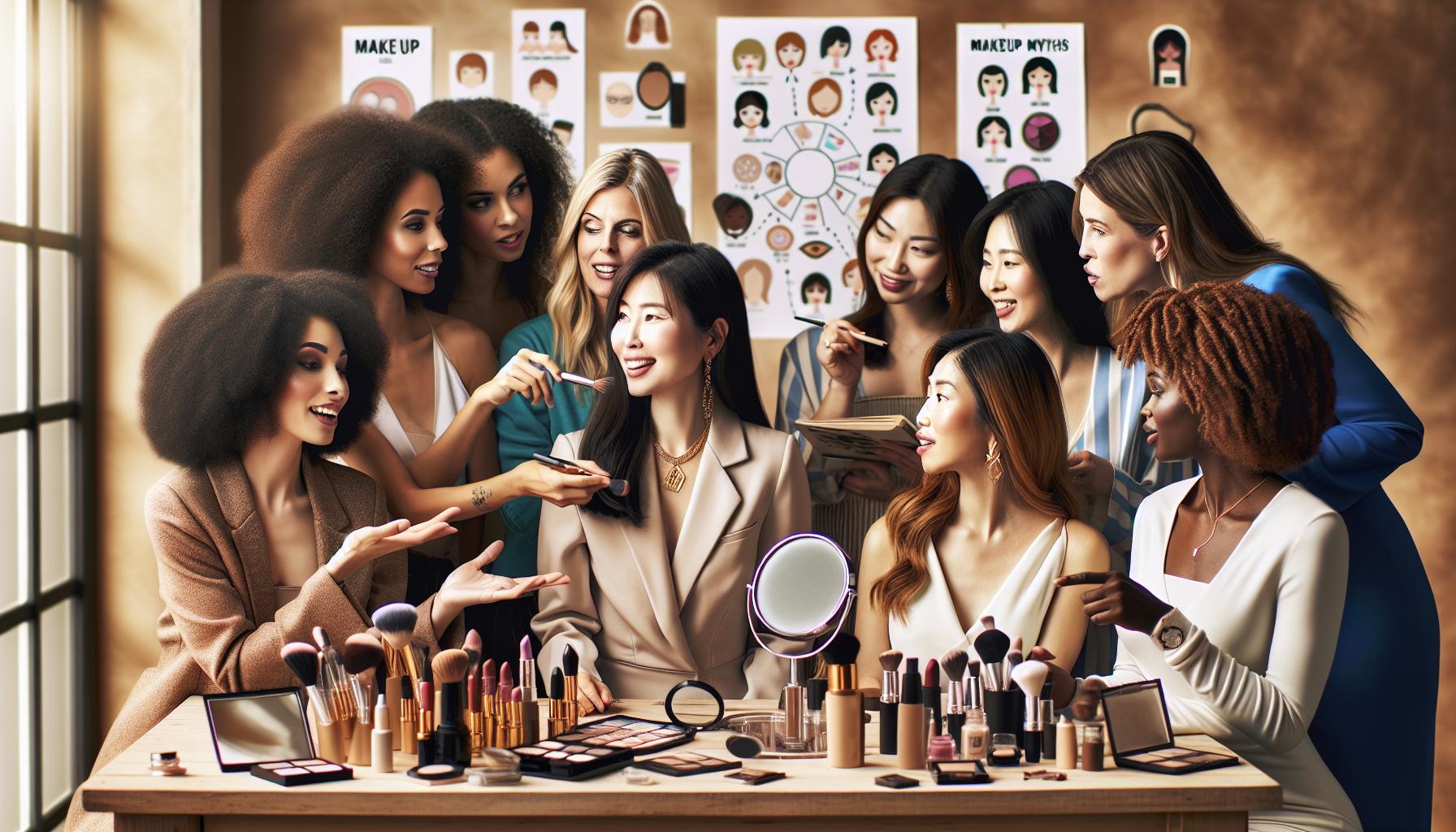 Is Makeup Bad for Your Skin: Dermatologist's Honest Answer 2 Debunking Makeup Myths: Truths and Misconceptions