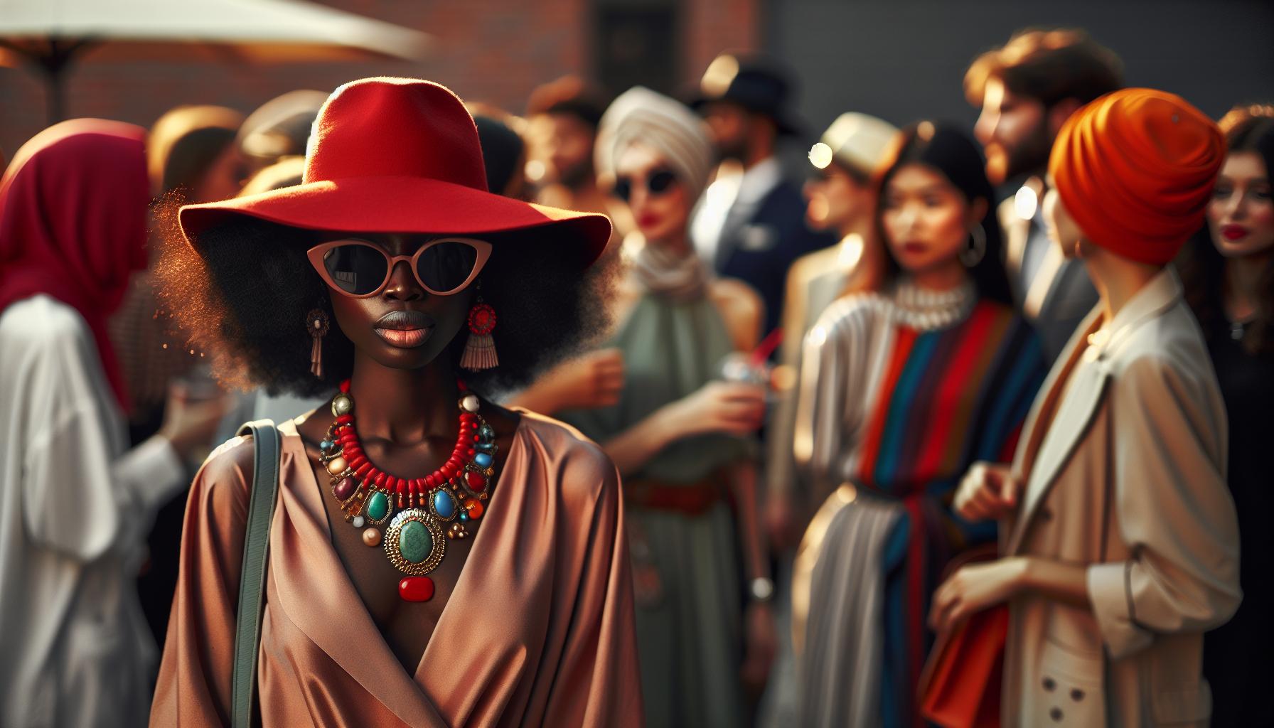 Strategic Use of Accessories to Draw Attention Away