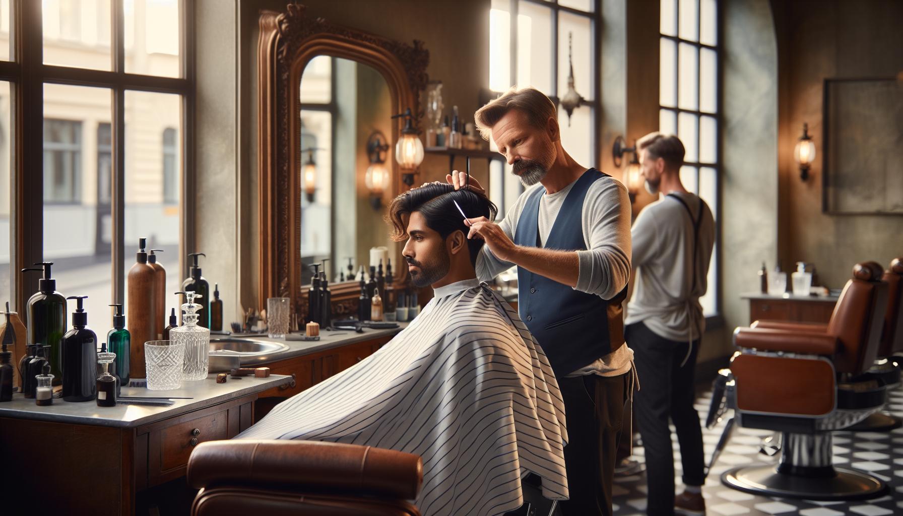 The Art of Men's Hair Styling in Prague