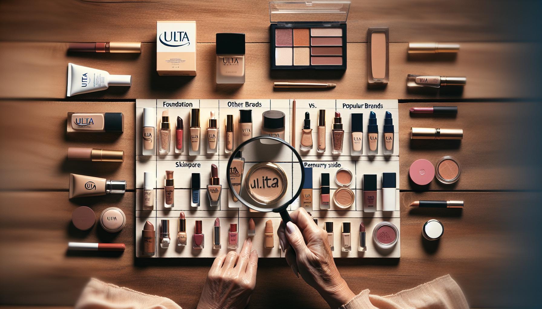 Comparative Analysis: Ulta vs. Popular Brands