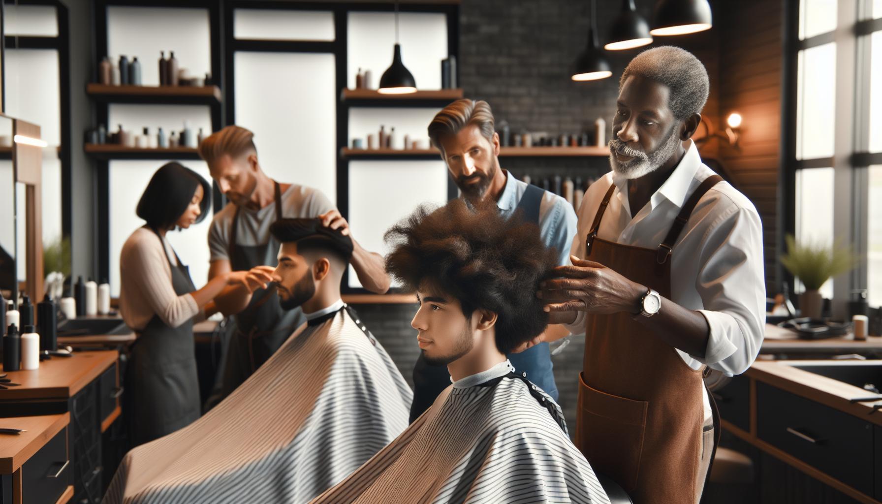 Choosing the Right Barber for Fluffy Hair Styles