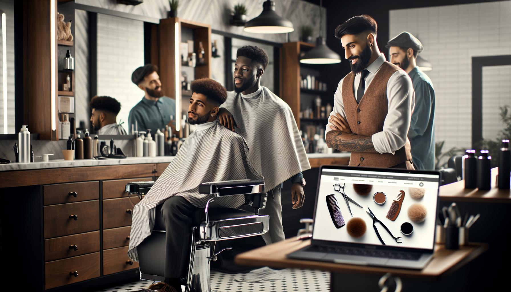 Crafting Compelling Barber Shop Website Content